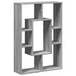 Casa si Gradina - Mobilier - Biblioteci si rafturi - Biblioteci - Biblioteca, gri sonoma, 63x20x90 cm, lemn prelucrat - Infinity.ro