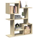 Casa si Gradina - Mobilier - Biblioteci si rafturi - Biblioteci - Biblioteca/separator camera stejar sonoma 92x29x112 cm lemn - Infinity.ro