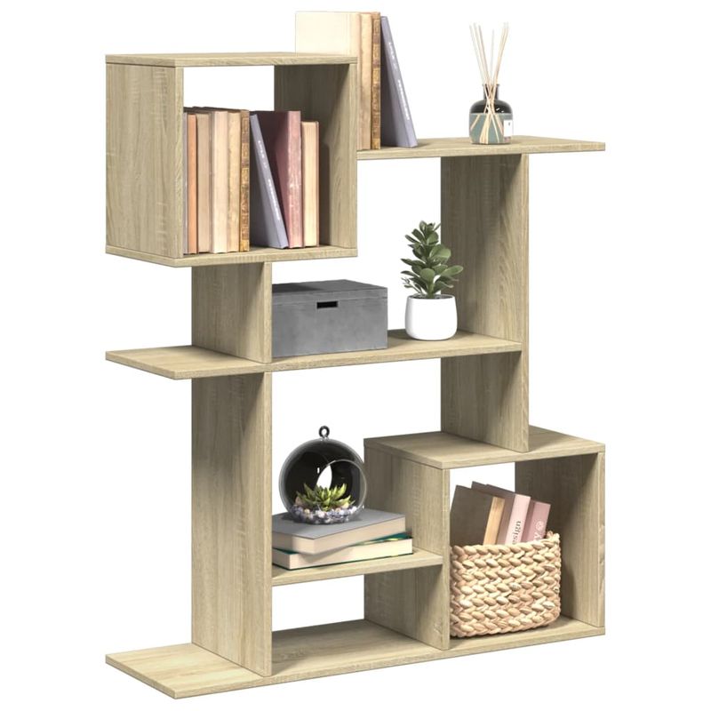 Casa si Gradina - Mobilier - Biblioteci si rafturi - Biblioteci - Biblioteca/separator camera stejar sonoma 92x29x112 cm lemn - Infinity.ro
