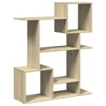 Casa si Gradina - Mobilier - Biblioteci si rafturi - Biblioteci - Biblioteca/separator camera stejar sonoma 92x29x112 cm lemn - Infinity.ro