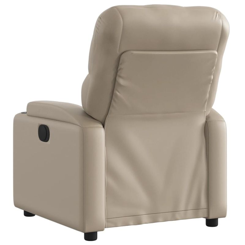 Casa si Gradina - Mobilier - Scaune si fotolii - Fotolii - Fotoliu rabatabil, cappuccino, piele ecologica - Infinity.ro