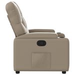 Casa si Gradina - Mobilier - Scaune si fotolii - Fotolii - Fotoliu rabatabil, cappuccino, piele ecologica - Infinity.ro