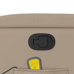 Ingrijire personala si Cosmetice - Sanatate si wellness - Articole wellness - Fotolii de masaj - Fotoliu de masaj rabatabil, cappuccino, piele ecologica - Infinity.ro