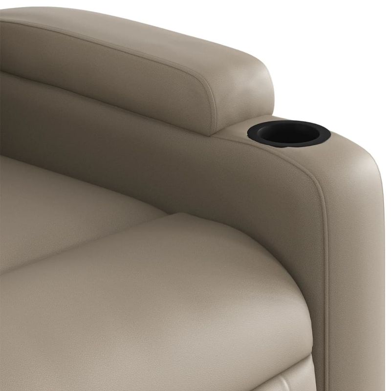Casa si Gradina - Mobilier - Scaune si fotolii - Fotolii - Fotoliu rabatabil electric cu ridicare, cappuccino - Infinity.ro