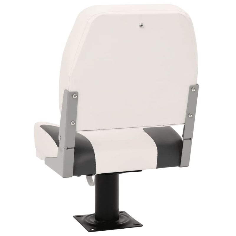Auto si Moto - Ambarcatiuni - Piese pentru ambarcatiuni - Set scaun pliabil de barca, 2 piese, spatar mic/centura fixare, model cu piedestal - Infinity.ro