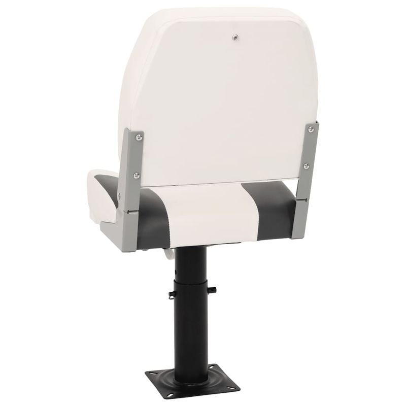 Auto si Moto - Ambarcatiuni - Piese pentru ambarcatiuni - Set scaun pliabil de barca, 2 piese, spatar mic/centura fixare, model cu piedestal reglabil - Infinity.ro