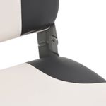 Auto si Moto - Ambarcatiuni - Piese pentru ambarcatiuni - Set scaun pliabil de barca, 2 piese, spatar mic/centura fixare, model cu piedestal reglabil - Infinity.ro