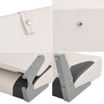 Auto si Moto - Ambarcatiuni - Piese pentru ambarcatiuni - Set scaun pliabil de barca, 2 piese, spatar mic/centura fixare, model cu piedestal reglabil - Infinity.ro