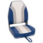 Auto si Moto - Ambarcatiuni - Piese pentru ambarcatiuni - Set cu scaun pentru barca, pliabil, 2 piese, spatar inalt, model cu piedestal - Infinity.ro