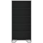 Casa si Gradina - Mobilier - Biblioteci si rafturi - Biblioteci - Biblioteca, negru, 80x31x169 cm, lemn prelucrat - Infinity.ro