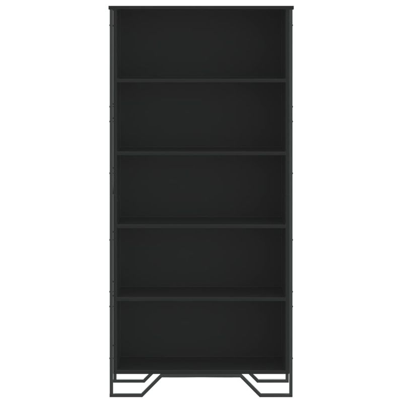 Casa si Gradina - Mobilier - Biblioteci si rafturi - Biblioteci - Biblioteca, negru, 80x31x169 cm, lemn prelucrat - Infinity.ro