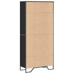 Casa si Gradina - Mobilier - Biblioteci si rafturi - Biblioteci - Biblioteca, negru, 80x31x169 cm, lemn prelucrat - Infinity.ro