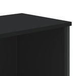 Casa si Gradina - Mobilier - Biblioteci si rafturi - Biblioteci - Biblioteca, negru, 80x31x169 cm, lemn prelucrat - Infinity.ro
