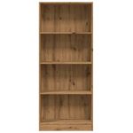 Casa si Gradina - Mobilier - Biblioteci si rafturi - Biblioteci - Biblioteca, stejar artizanal, 60x24x143 cm, lemn prelucrat - Infinity.ro