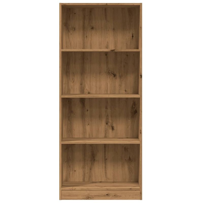 Casa si Gradina - Mobilier - Biblioteci si rafturi - Biblioteci - Biblioteca, stejar artizanal, 60x24x143 cm, lemn prelucrat - Infinity.ro