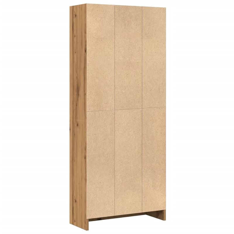 Casa si Gradina - Mobilier - Biblioteci si rafturi - Biblioteci - Biblioteca, stejar artizanal, 60x24x143 cm, lemn prelucrat - Infinity.ro