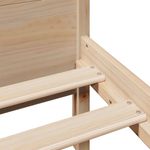 Casa si Gradina - Mobilier - Paturi si accesorii - Paturi - Cadru pat fara saltea, 100x200 cm, lemn masiv pin - Infinity.ro