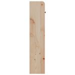 Casa si Gradina - Mobilier - Paturi si accesorii - Accesorii paturi - Tablie de pat cu depozitare, 100 cm, lemn masiv de pin - Infinity.ro