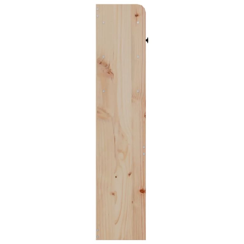 Casa si Gradina - Mobilier - Paturi si accesorii - Accesorii paturi - Tablie de pat cu depozitare, 100 cm, lemn masiv de pin - Infinity.ro