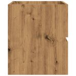 Casa si Gradina - Mobilier - Seturi de mobilier - Seturi baie - Dulap de chiuveta stejar artizanal 90x38,5x45 cm lemn prelucrat - Infinity.ro