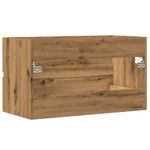 Casa si Gradina - Mobilier - Seturi de mobilier - Seturi baie - Dulap de chiuveta stejar artizanal 90x38,5x45 cm lemn prelucrat - Infinity.ro