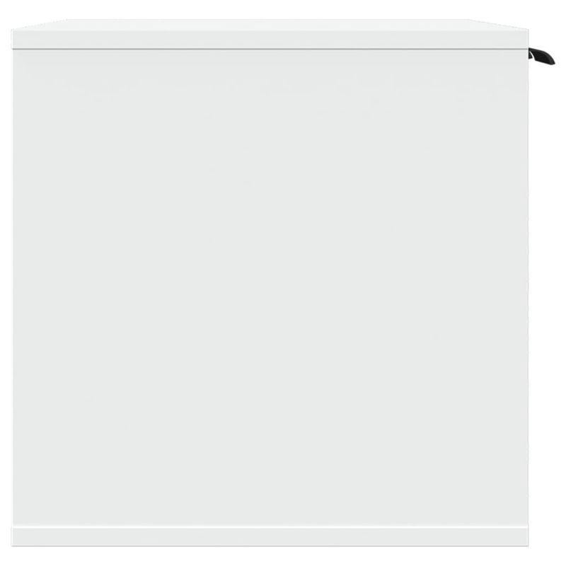 Petshop - Accesorii petshop - Jucarii animale - Ansambluri de joaca - Cutie litiera pisici alb 60x40x40 cm lemn prelucrat - Infinity.ro