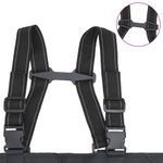 Sport si Outdoor - Echipament Sportiv - Imbracaminte sport - Combinezoane sport - Salopeta cu pieptar, cizme si curea, negru, marimea 38 - Infinity.ro