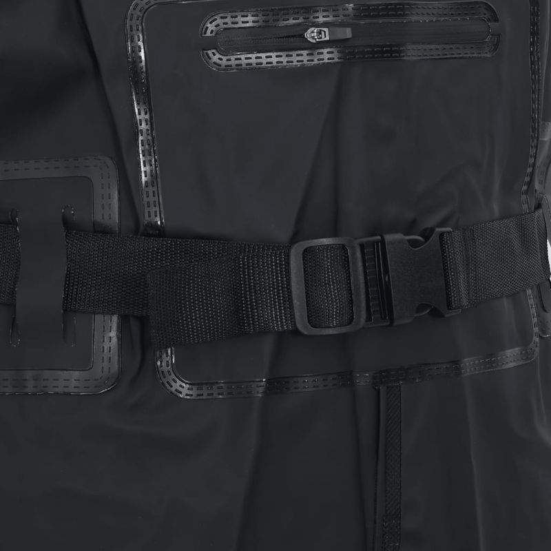 Sport si Outdoor - Echipament Sportiv - Imbracaminte sport - Combinezoane sport - Salopeta cu pieptar, cizme si curea, negru, marimea 38 - Infinity.ro