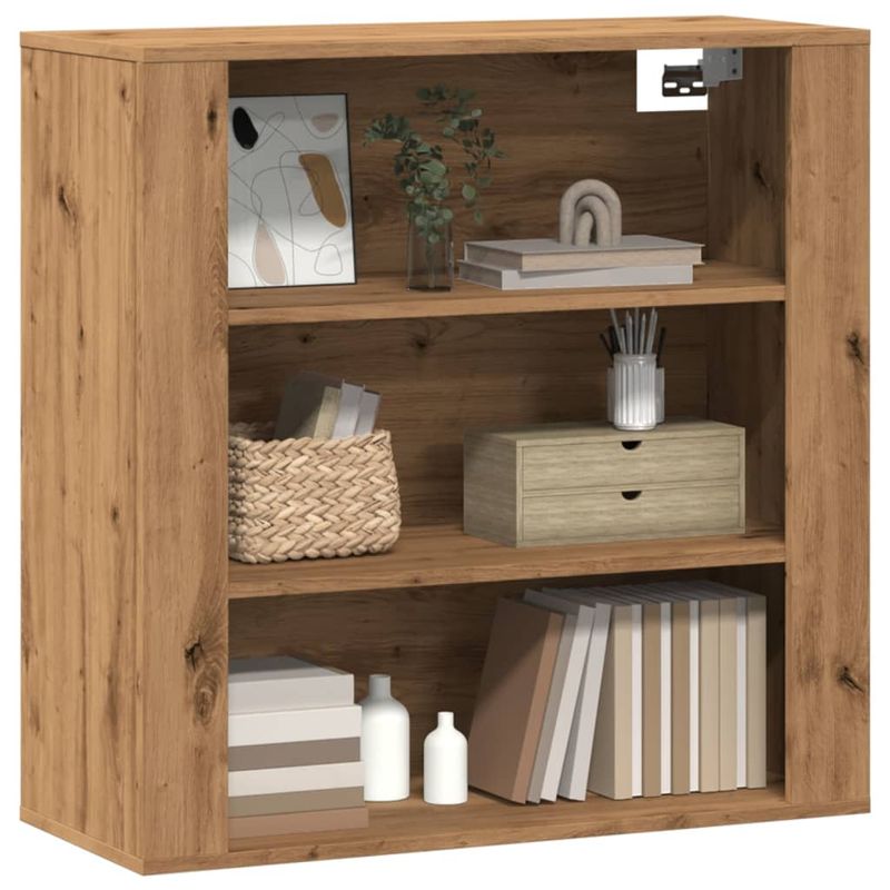 Casa si Gradina - Mobilier - Dulapuri si sifoniere - Dulapuri - Dulap de perete, stejar artizanal,80x33x80 cm, lemn prelucrat - Infinity.ro