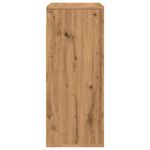Casa si Gradina - Mobilier - Dulapuri si sifoniere - Dulapuri - Dulap de perete, stejar artizanal,80x33x80 cm, lemn prelucrat - Infinity.ro