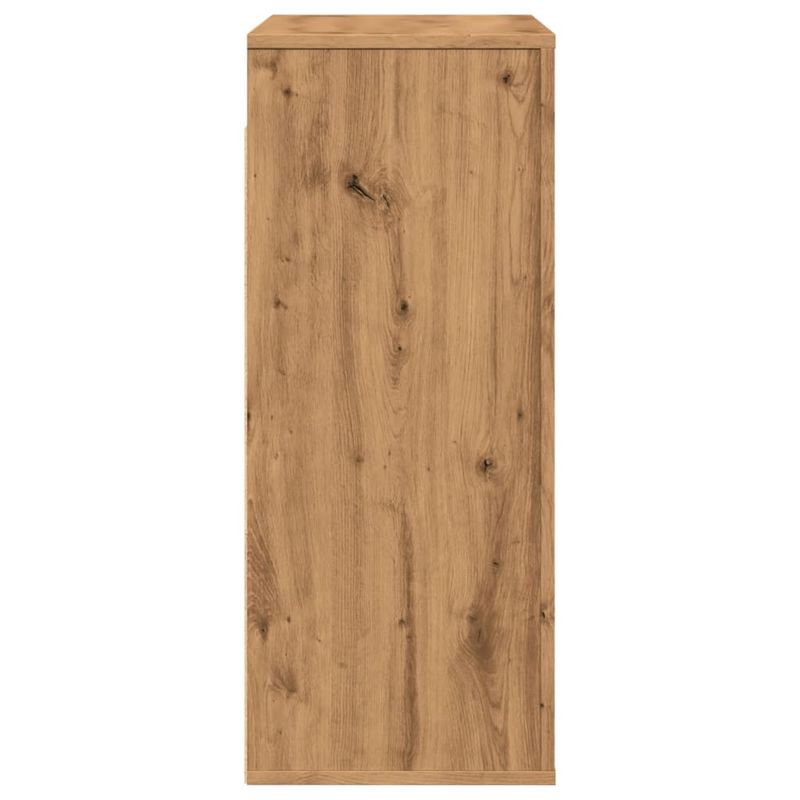 Casa si Gradina - Mobilier - Dulapuri si sifoniere - Dulapuri - Dulap de perete, stejar artizanal,80x33x80 cm, lemn prelucrat - Infinity.ro