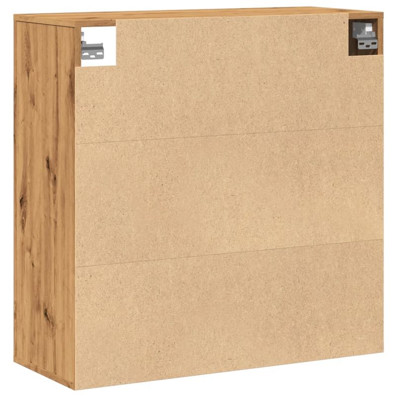 Casa si Gradina - Mobilier - Dulapuri si sifoniere - Dulapuri - Dulap de perete, stejar artizanal,80x33x80 cm, lemn prelucrat - Infinity.ro