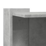 Petshop - Accesorii petshop - Jucarii animale - Ansambluri de joaca - Cutie litiera pisici gri beton 42x42x51 cm lemn prelucrat - Infinity.ro