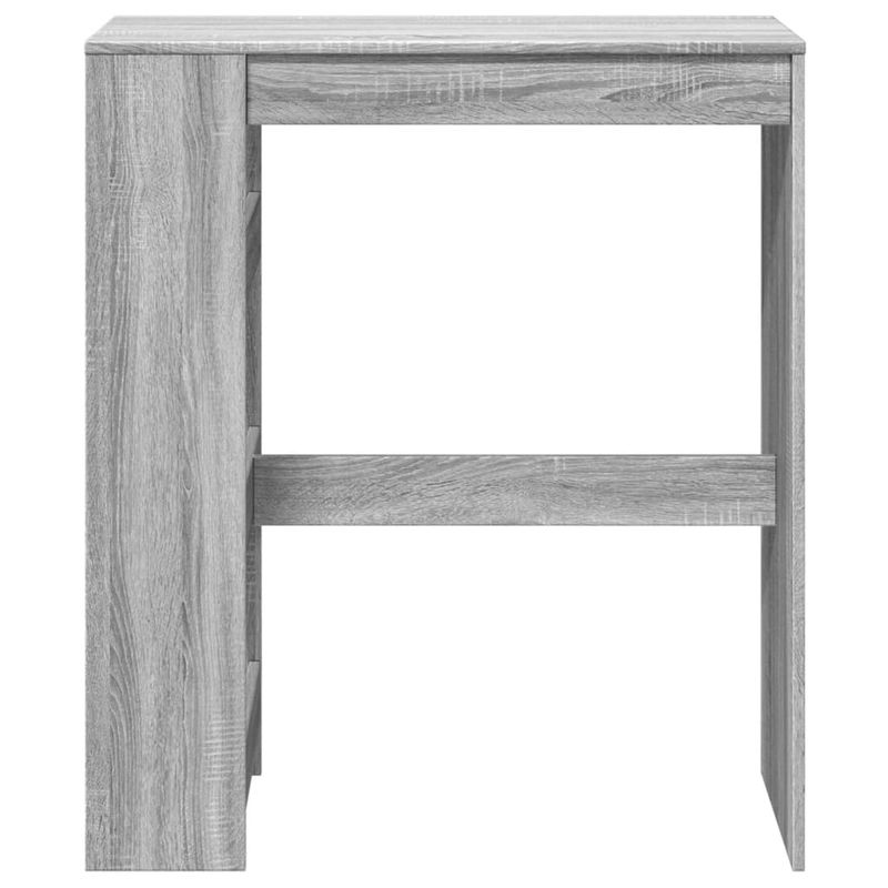 Casa si Gradina - Mobilier - Mese si birouri - Mese bucatarie si dining - Masa bar cu rafturi, gri sonoma, 90x40x103,5 cm, lemn prelucrat - Infinity.ro