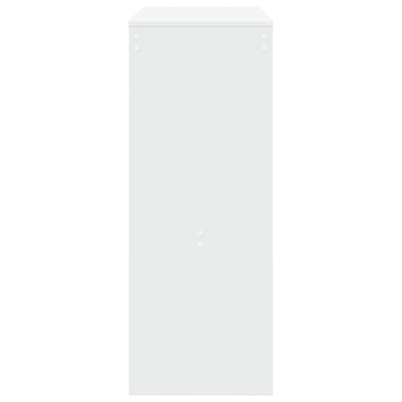 Casa si Gradina - Mobilier - Mese si birouri - Mese bucatarie si dining - Masa de bar cu rafturi, alb, 90x40x103,5 cm, lemn prelucrat - Infinity.ro