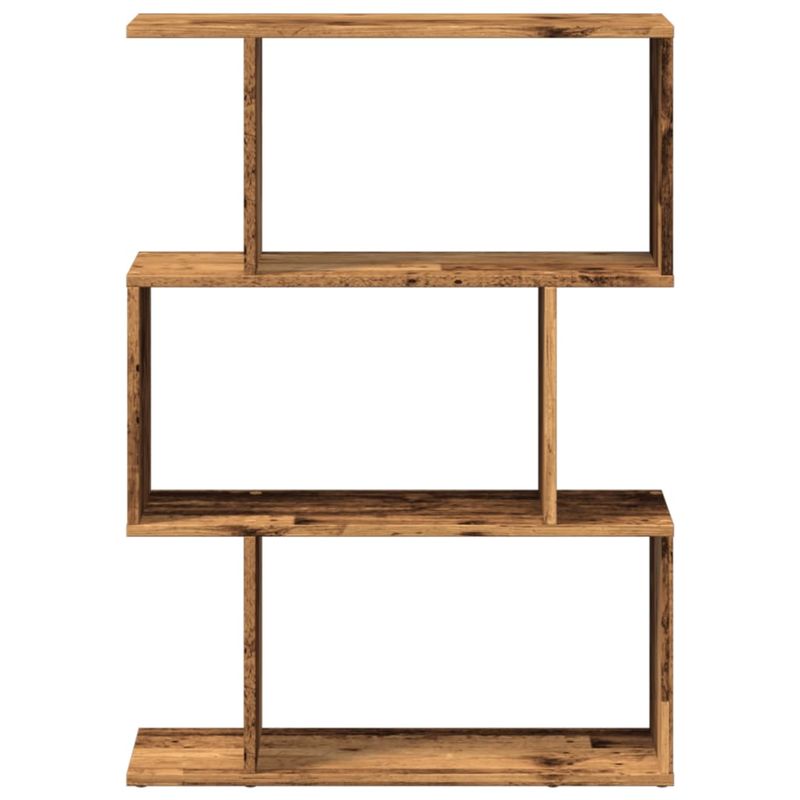 Casa si Gradina - Mobilier - Biblioteci si rafturi - Biblioteci - Biblioteca/separator 3 niveluri lemn vechi 70x24x97 cm lemn - Infinity.ro