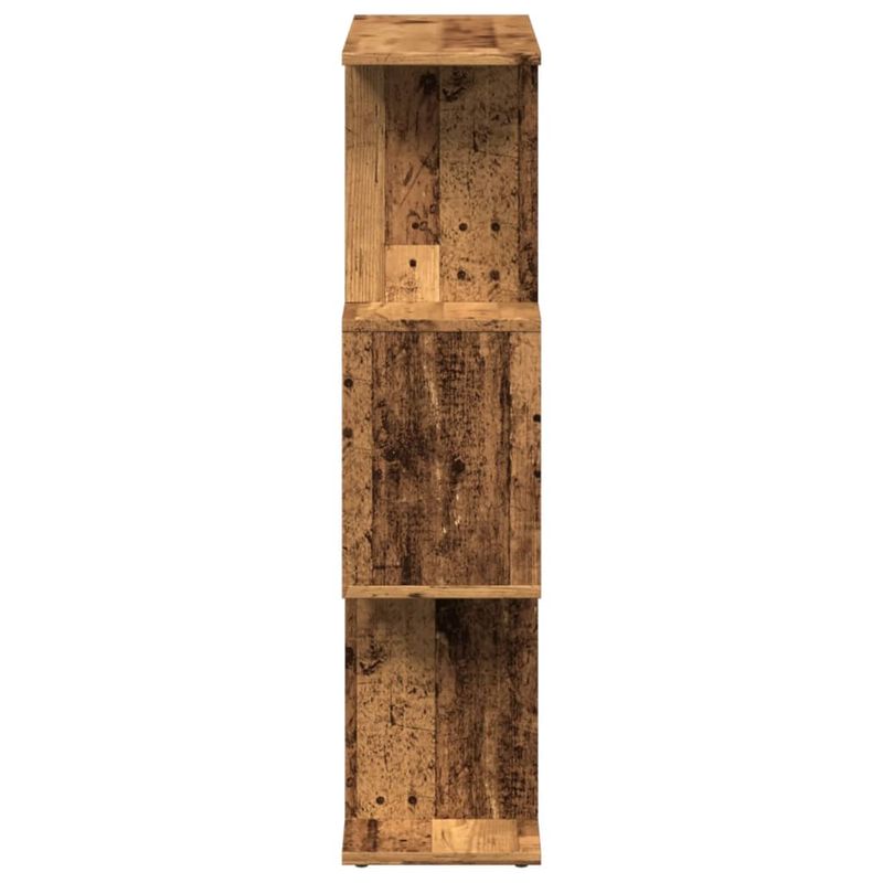 Casa si Gradina - Mobilier - Biblioteci si rafturi - Biblioteci - Biblioteca/separator 3 niveluri lemn vechi 70x24x97 cm lemn - Infinity.ro