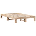 Casa si Gradina - Mobilier - Paturi si accesorii - Paturi - Cadru de pat fara saltea, 135x190 cm, lemn masiv de pin - Infinity.ro