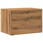 Petshop - Accesorii petshop - Jucarii animale - Ansambluri de joaca - Cutie litiera pisici stejar artizanal 60x40x40cm lemn prelucrat - Infinity.ro