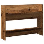 Casa si Gradina - Mobilier - Organizare si depozitare - Organizator incaltaminte - Pantofar de perete, lemn vechi, 80x18x60 cm, lemn prelucrat - Infinity.ro