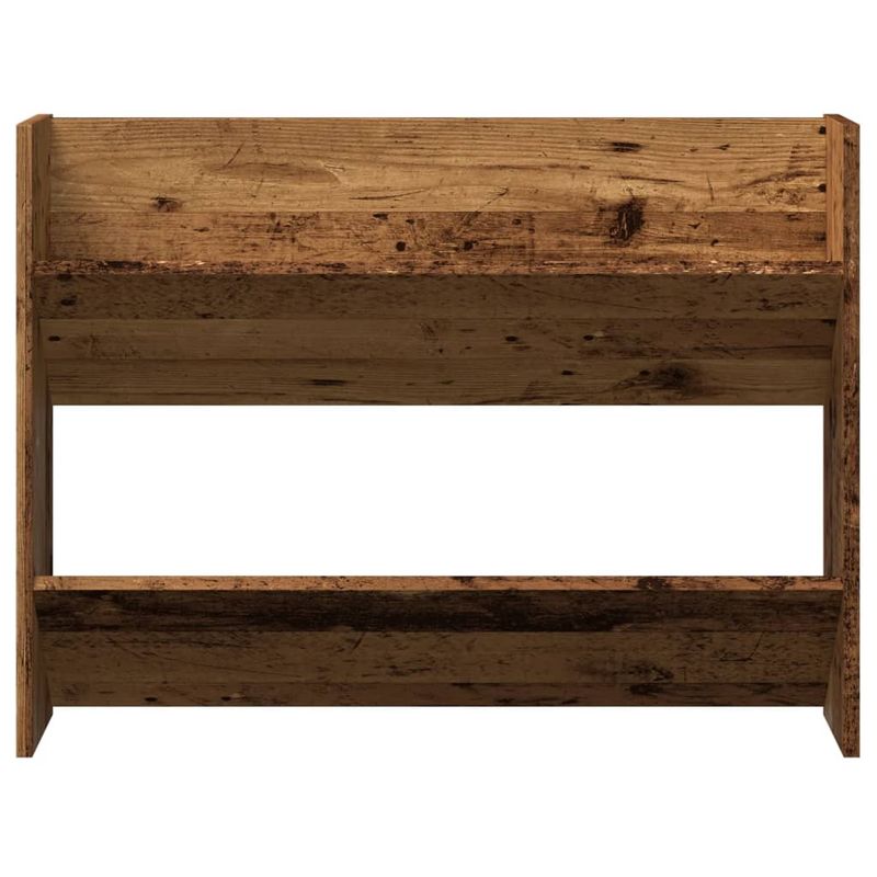 Casa si Gradina - Mobilier - Organizare si depozitare - Organizator incaltaminte - Pantofar de perete, lemn vechi, 80x18x60 cm, lemn prelucrat - Infinity.ro