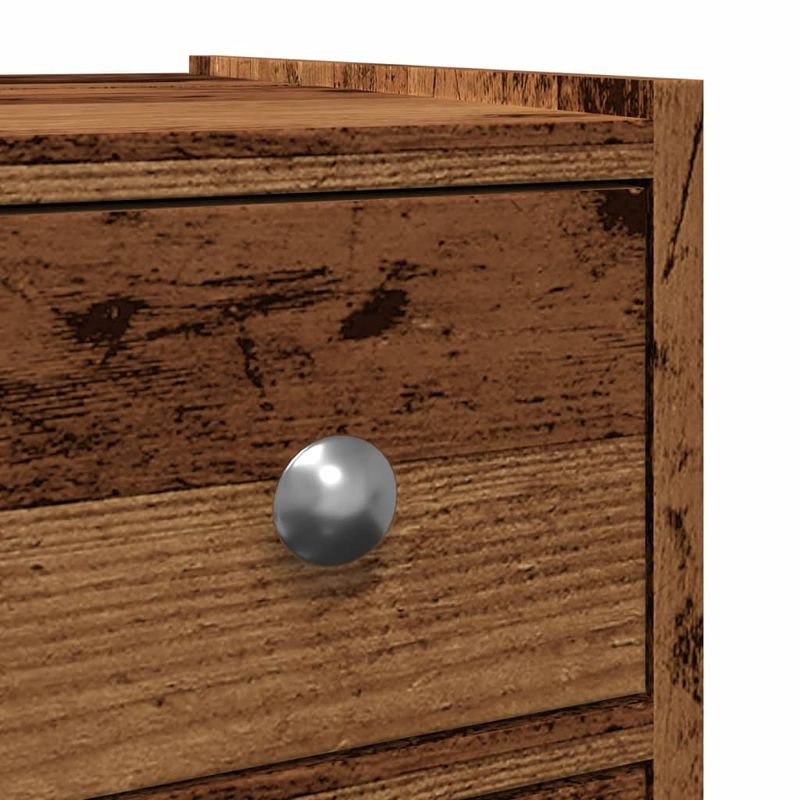 Casa si Gradina - Mobilier - Dulapuri si sifoniere - Dulapuri - Dulap de baie ingust cu roti, lemn vechi, lemn prelucrat - Infinity.ro