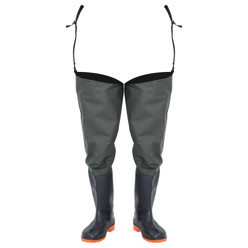 Sport si Outdoor - Echipament Sportiv - Imbracaminte sport - Combinezoane sport - Cizme lungi pescaresti, verde inchis, marimea 44 - Infinity.ro