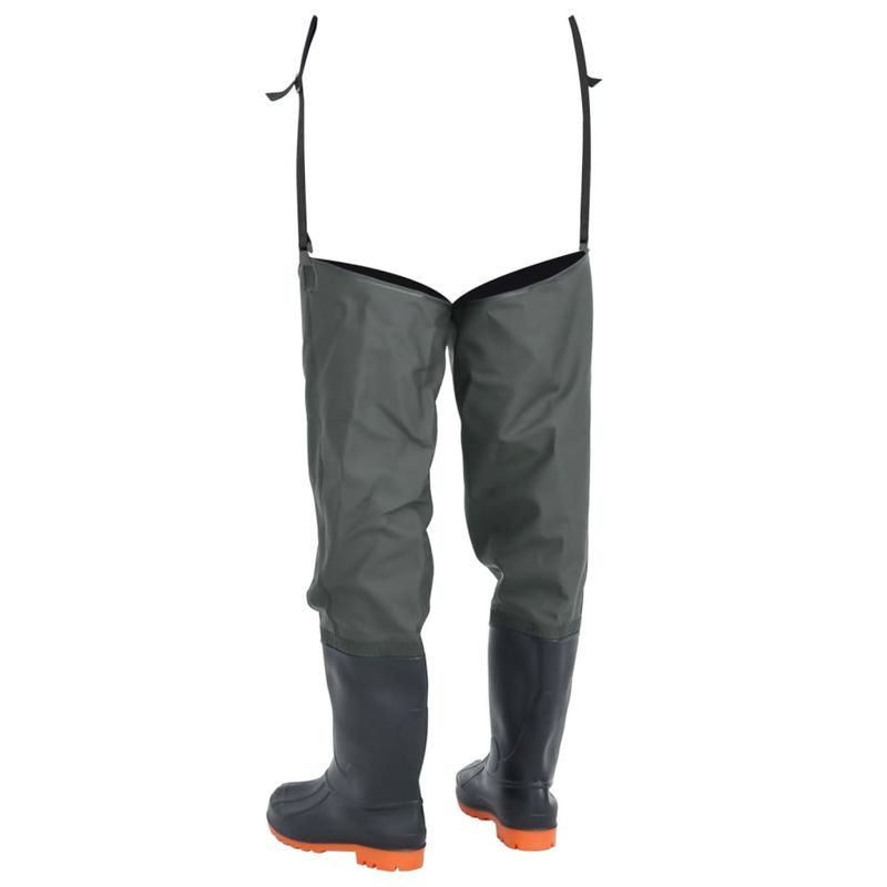 Sport si Outdoor - Echipament Sportiv - Imbracaminte sport - Combinezoane sport - Cizme lungi pescaresti, verde inchis, marimea 44 - Infinity.ro