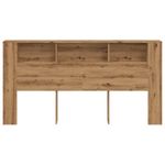 Casa si Gradina - Mobilier - Dulapuri si sifoniere - Dulapuri - Tablie pat/dulap lemn artizanal 200x18,5x102,5cm lemn prelucrat - Infinity.ro