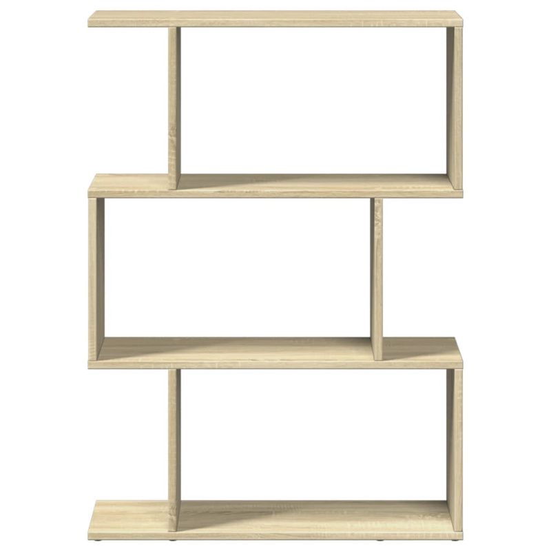 Casa si Gradina - Mobilier - Biblioteci si rafturi - Biblioteci - Biblioteca/separator 3 niveluri stejar sonoma 70x24x97 cm lemn - Infinity.ro