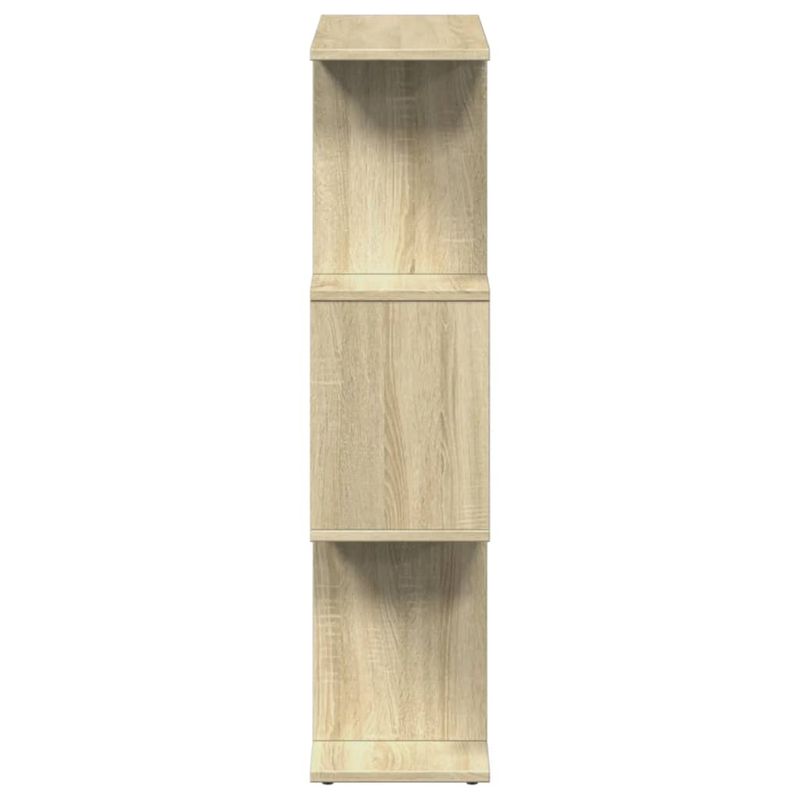 Casa si Gradina - Mobilier - Biblioteci si rafturi - Biblioteci - Biblioteca/separator 3 niveluri stejar sonoma 70x24x97 cm lemn - Infinity.ro