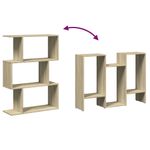 Casa si Gradina - Mobilier - Biblioteci si rafturi - Biblioteci - Biblioteca/separator 3 niveluri stejar sonoma 70x24x97 cm lemn - Infinity.ro