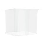 Sport si Outdoor - Camping - Accesorii camping si drumetii - Plasa de tantari suspendata 156 ochiuri alb 220x200x210 cm - Infinity.ro