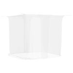 Sport si Outdoor - Camping - Accesorii camping si drumetii - Plasa de tantari suspendata 156 ochiuri alb 220x150x180 cm - Infinity.ro